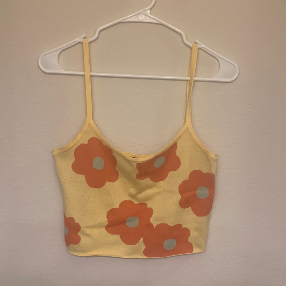 Knitted tank top